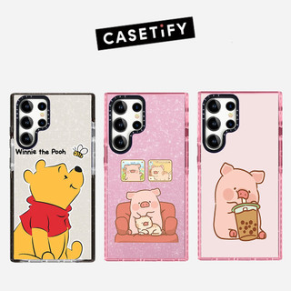 Ốp lưng Gitter Bee Bears Pig Phone Case For cho Samsung Galaxy S26 25 24 23 22 UItra S25 24 Plus Vỏ bảo vệ chống sốc