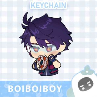 Móc chìa khóa ganci/BoBoiBoy Art by pochi Acrylic