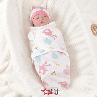 FILL Baby Swaddle Wrap, Túi ngủ sơ sinh bằng vải Cotton mềm, Bán chạy có thể điều chỉnh ấm áp chống đá Sơ sinh quấn Unisex Trẻ sơ sinh