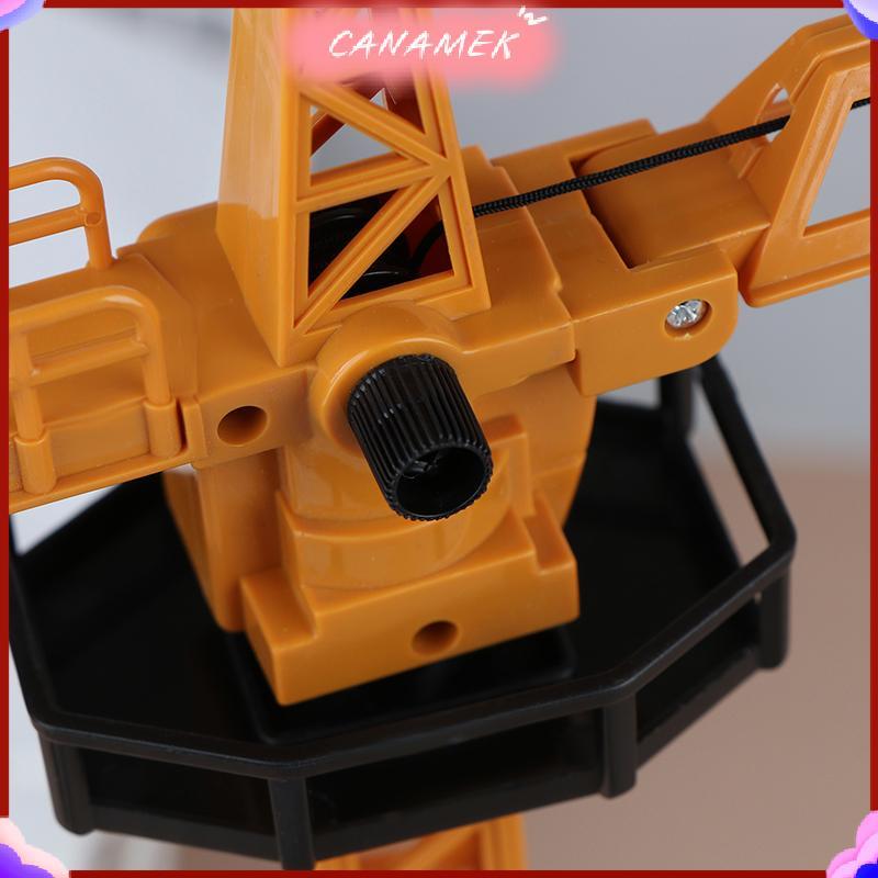 CANAMEK Cho Bé Trai Quà Tặng Kỹ Thuật Nhựa Diecast Tháp Cần Cẩu Cổ Điển Xây Dựng Mô Hình Xe Máy Xúc Máy Kéo Đồ Chơi CSF