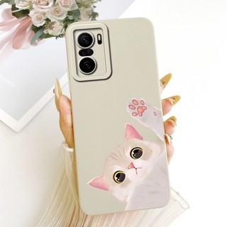 Ốp Chống Sốc Cho Redmi K40 / K40 Pro / K40 Gaming / Poco F3 / Poco F3 GT Vỏ Điện Thoại Sáng Tạo Mèo Hoạt Hình Vỏ Mềm
