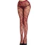 KIKIN Quần legging lưới cá đa năng Họa tiết hoa Quần có thể mặc như lớp đế hoặc vớ lưới cá thoải mái