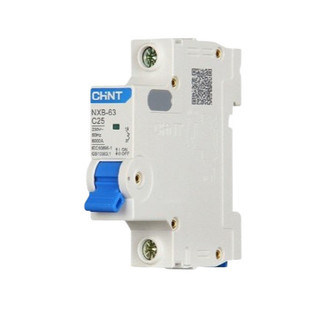 (Freeship) Cầu dao MCB NXB-63 1P 1A,2A,6A, 10A, 16A, 25A, 32A, 40A, 50A, 63A, dòng cắt 6kA, Hãng CHINT (Hàng chính hãng)