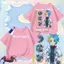 thời trang 3-12 tuổi cotton size 90-150 trẻ thoải mái graphic thở thiết kế