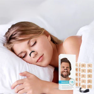 15 Cặp Kẹp mũi chống ngáy Dụng cụ mở rộng thở từ tính cho giấc ngủ ban đêm
