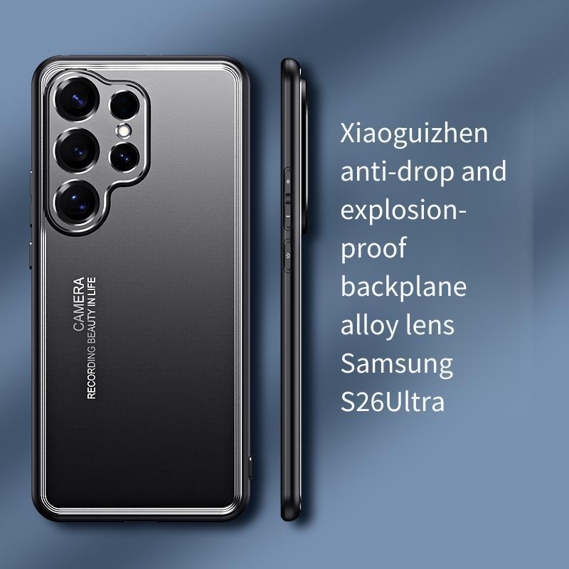 Ốp Lưng Cho Samsung Galaxy S26 Ultra S26 + Mặt Sau Kim Loại TPU Chống Sốc Điện Thoại