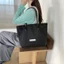 Nhật Bản Tride Cùng Phong Cách Túi Tote Flat Thường Ngày Dung Tích Lớn Đi Lại Phù Hợp Với Nhẹ Nách Đặt Hàng Vai Nam Nữ