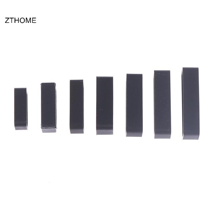 ZTHOME 7 Kích Cỡ Bla Silicone Dây Đeo Đồng Hồ Giữ Vòng Vòng Cao Su Bule Vòng 14-26 Mm Giữ Giá Đỡ Dây Đeo Đồng Hồ Phụ Kiện HOT
