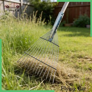Vườn Tay Rake Đầu Chỉ Rác Thép Dụng Cụ Làm Vườn Phong Cảnh Lá Cào Đầu Cho Kim Thông Sân Trồng Sân Sau