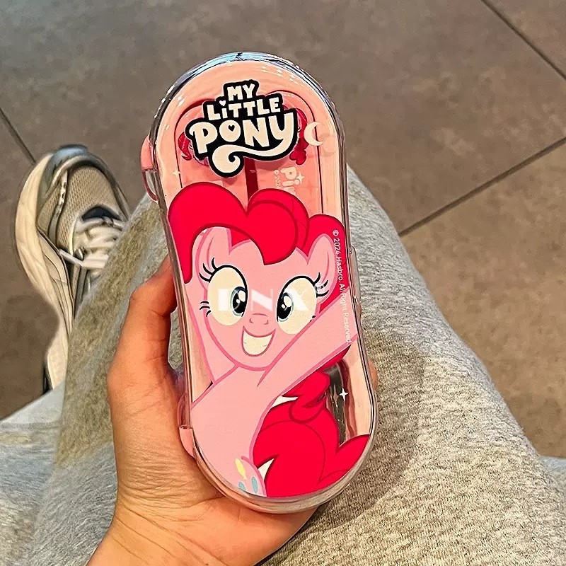 Chính Hãng My Little Pony 304 Bộ Đồ Ăn Inox Có Thể Hoạt Hình Sinh Viên Văn Phòng Nhân Viên Di Động Thìa Nĩa Hộp Bảo Quản 26.3.4