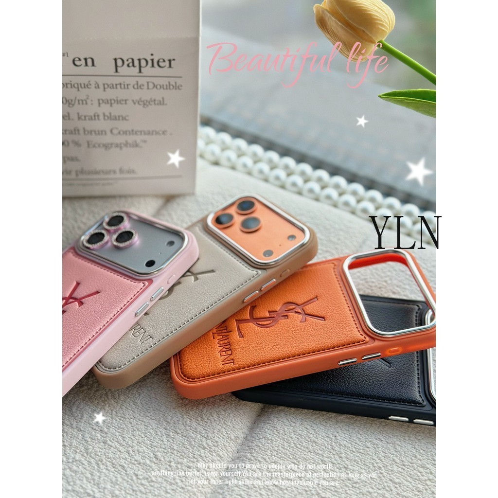 Dành cho iPhone 17 Pro Max 16 PRO MAX 15 14 13 PRO MAX Da PU sang trọng cao cấp Thiết kế độc đáo Vỏ chống sốc, Vỏ điện thoại di động phong cách thời trang chuyển tiếp.