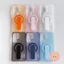 Khe cắm thẻ đơn giản Giá đỡ mềm Vỏ điện thoại từ tính cho iPhone 17 Pro Max Air 16 15 14 13 Pro Max 16ProMax 15ProMax Vỏ sương mù băng mờ Vỏ mềm có thể chèn trong suốt