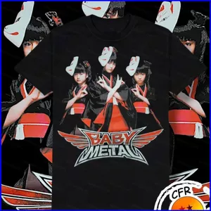 Áo thun ngắn tay BabyMetal mềm mại và thoải mái