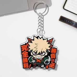 My Hero Academia chibi Keychain | Gantungan Kunci My Hero Academia UV Printed 2 Sisi on 3MM Acrylic Frame | Hadiah