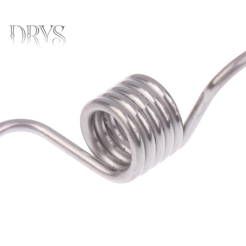 (TFT) 2 Cái / bộ Tủ Lạnh Chia Cửa Bản Lề Phụ Kiện Lò Xo Vách Ngăn Thép Không Gỉ Chắc Chắn Cửa Tủ Lạnh Lò Xo Xoắn MỚI