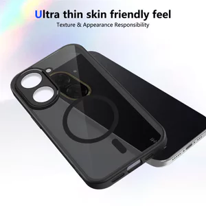 Ốp lưng Redmi A5 Vỏ thu hút từ tính màu đen mờ cho ốp điện thoại Redmi A5