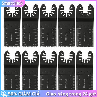 Lưỡi cưa rung HCS 35mm cắt đa vật liệu mềm Lưỡi Cưa Cắt Rung Đa Năng，Bộ 10 Dao / 10 Lưỡi，Cắt chính xác, ít bavia