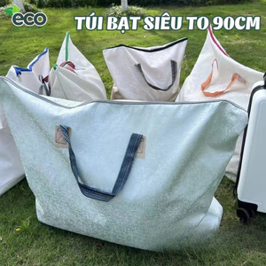 Túi bạt đựng đồ siêu to 90cm đựng quần áo tiện lợi, Túi dứa, Túi vải bạt đựng đồ du lịch