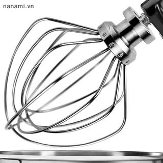 [nanami] HOT K45WW 6 dây Whip Attachment KitchenAid cho máy trộn đứng đầu nghiêng cho đầu bếp Máy trộn đánh trứng cho máy đánh kem nặng trứng [VN]