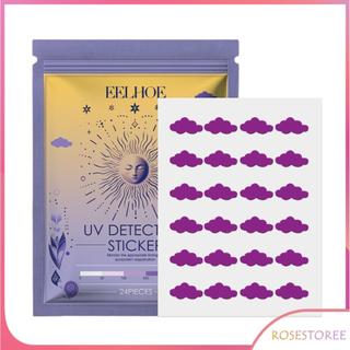Rosestoree Face Sunscreen Sticker Bản vá phát hiện bảo vệ ngoài trời mùa hè Nhắc nhở nộp đơn xin lại