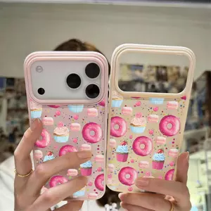 Bánh cup ngọt phù hợp với 16 chiếc vỏ điện thoại iPhone 17 Air, cảm giác da14/13/11 Pro