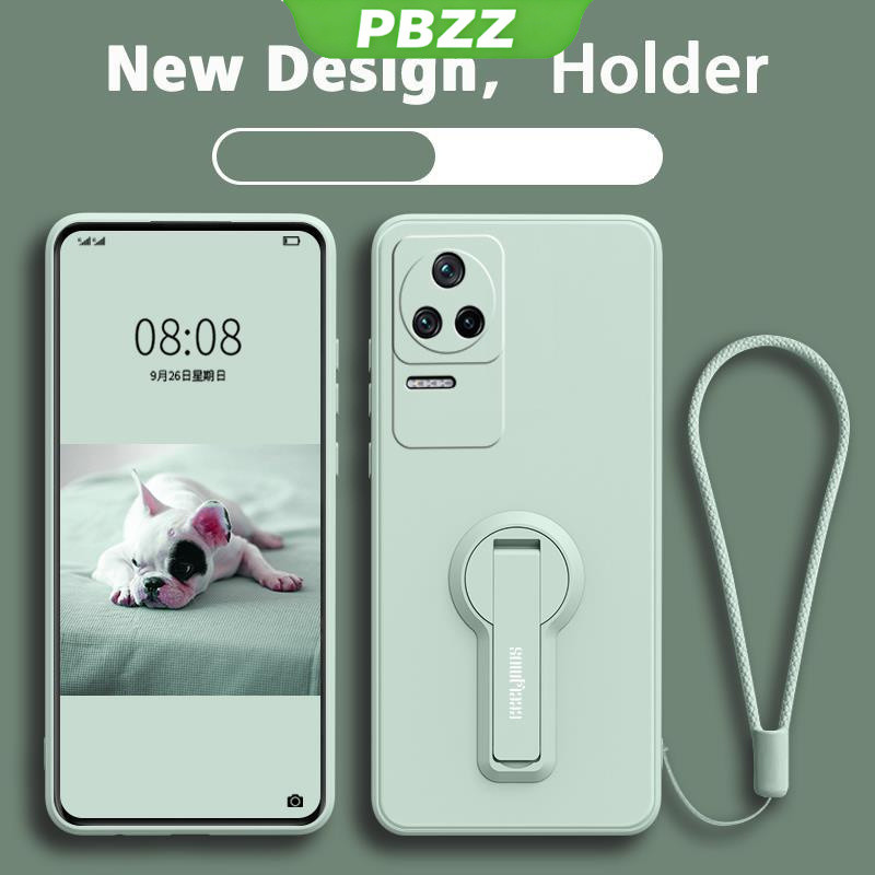 ốp lưng Ốp điện thoại POCO F4 5g 2022 Ốp mềm Ốp chống sốc mịn bảo vệ silicon lỏng thiết kế mới 360 ° với giá đỡ ytxzzj01 đẹp viền vuông cute