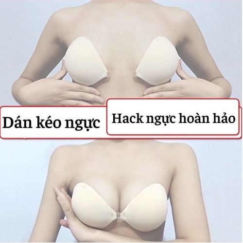 Áo dán nâng ngực, áo ngực dán dày 6cm tạo khe quyến rủ Yuki Store P4133