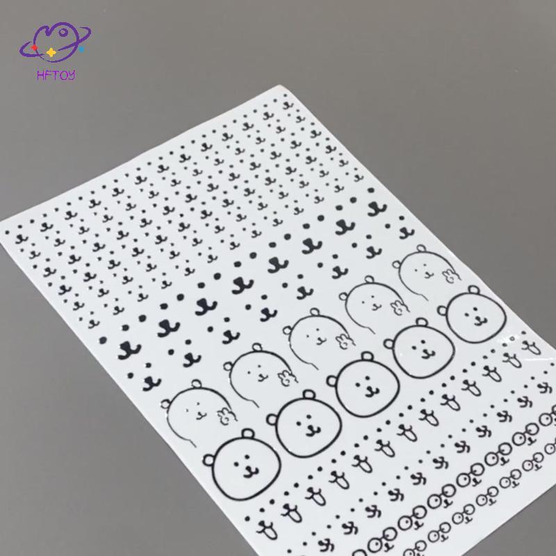 HFTOY Hoạt Hình Dễ Thương Gấu Flat Stier Trang Trí Cốc Nước Stierputer Trang Trí Có Thể Được Sử Dụng Để Sti Đồ Nội Thất Hộp Bảo Quản ~