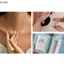 QIUWU 1 Hộp đựng nhẫn hình sách bằng da PU có lớp lót vải da lộn Nắp lật sáng tạo Hộp đựng nhẫn từ tính Hộp quà tặng trang sức Accessorie.
