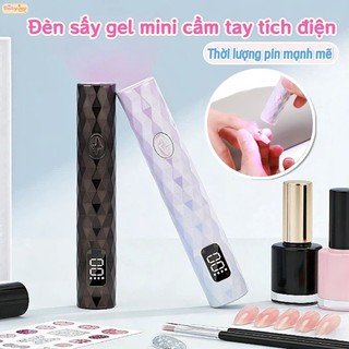 【BabyJoy】Đèn sấy gel mini cầm tay tích điện,UV tập trung khô nhanh 8s, sạc USB tiện lợi,phù hợp làm móng tại nhà