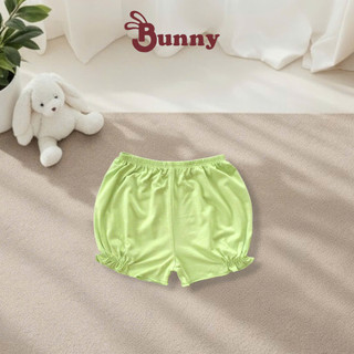 Set 3 quần nhún bèo bé gái chất thun Modal mềm mịn mát cho bé 3-15Kg Bubbybaby-GV