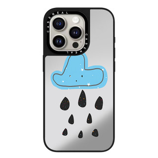 CASENEAL Rainbow Clouds Vỏ Điện Thoại Gương Chất Lượng Cao Thích Hợp Cho iPhone 17ProMax 17pro 17 air 16promax 16 15promax 15 14promax 13 13promax Ốp Lưng Cứng Chống Rơi Thời Trang
