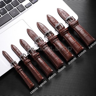 12-24mm Họa Tiết Tre Da Thật Chính Hãng Dây Đeo Đồng Hồ Cho Doanh Nghiệp Da Bò Dây Đeo Đồng Hồ Nam Nữ Thay Thế Dây Đeo Đồng Hồ Dây Đeo Tay
