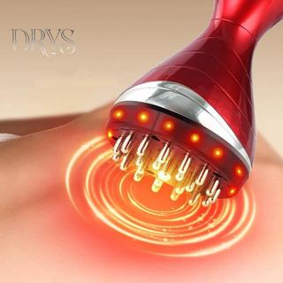 (TFT) Bàn chải kinh tuyến điện Chống Cellulite Gua Sha Máy mát xa toàn thân Vibrate Microcurrent Nén nóng Cạo Chăm sóc thoát nước bạch huyết MỚI