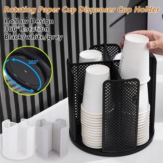 (TFT) 360° Xoay Cốc Dùng Một Lần Và Nắp Đựng Giấy Cà Phê Latte Cốc Đựng Lưu Trữ Ra Tổ Chức Cốc Cho Nhà Bếp MỚI