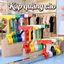 Giá đỡ trưng bày, giá treo quảng cáo dùng để cố định bảng giá trên biển quảng cáo và kệ siêu thị
