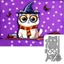 Halloween Magic Cat Kim Loại Thép Carbon Cắt Khuôn Thêu Sò Dập Nổi Khắc Bản Mẫu DIY Album Ảnh Thiệp Chúc Mừng Cắt Chết Giấy Thủ Công Dụng Cụ