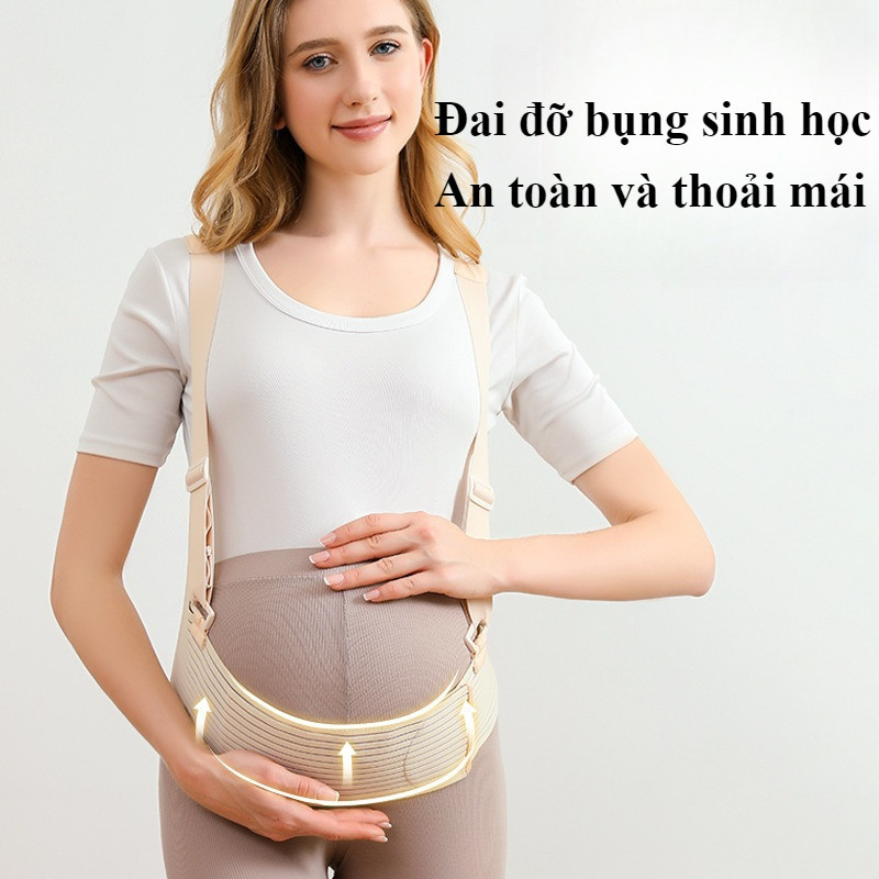 Đai nâng đỡ bụng bầu cao cấp,giảm đau lưng hiệu quả,nâng đỡ vùng bụng trước, thoáng khí dễ chịu,hạn chế rạn da