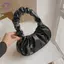 HFTOY Xếp Ly Đám Mây Túi đeo dưới cánh tay Mùa Hè Da PU Túi Xách Nữ Nách Tote Hoàn Hảo Cho Bé Gái Trường Mua Sắm ~