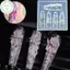 PUSKY 3D Hoa Khuôn Làm Móng DIY Silicone Dụng Cụ Làm Móng Tay Hawaii Hoa Hibiscus Cánh Hoa Thiết Kế Móng Tay Khuôn Silicon Móng Tay Nghệ Thuật Khắc Mẫu VN