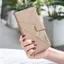 Ốp Lưng Cho Infinix Note 60 Pro X6878 X6879 Màu Trơn Hình Thoi Khe Cắm Thẻ Da Chống Rơi Vỏ Điện Thoại