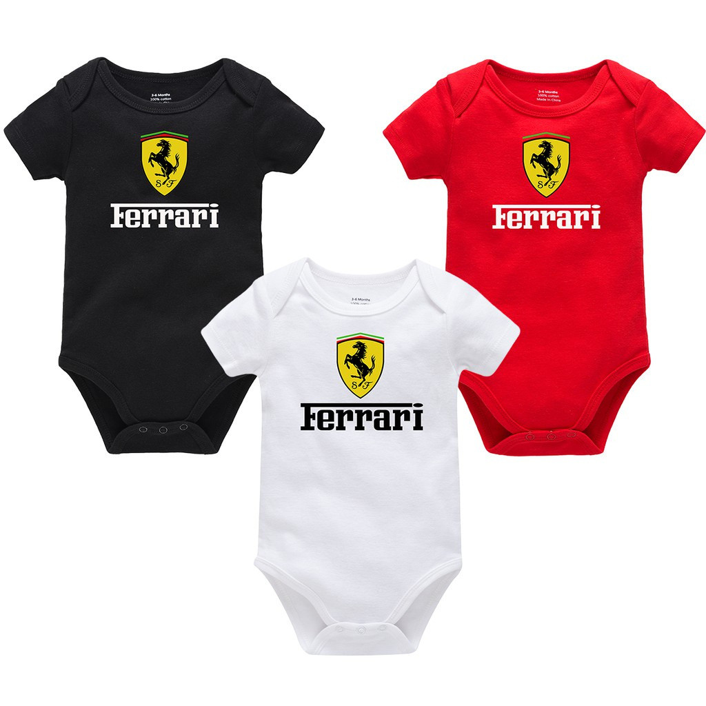 Áo liền quần trẻ em Ferrari Unisex Cotton mềm GRCR XU2Z