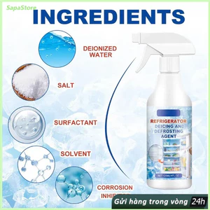 Bình xịt tan băng tủ lạnh 120ml chất lượng Rã đông / Khử đông،Dung tích 120ml،không cần cậy đục