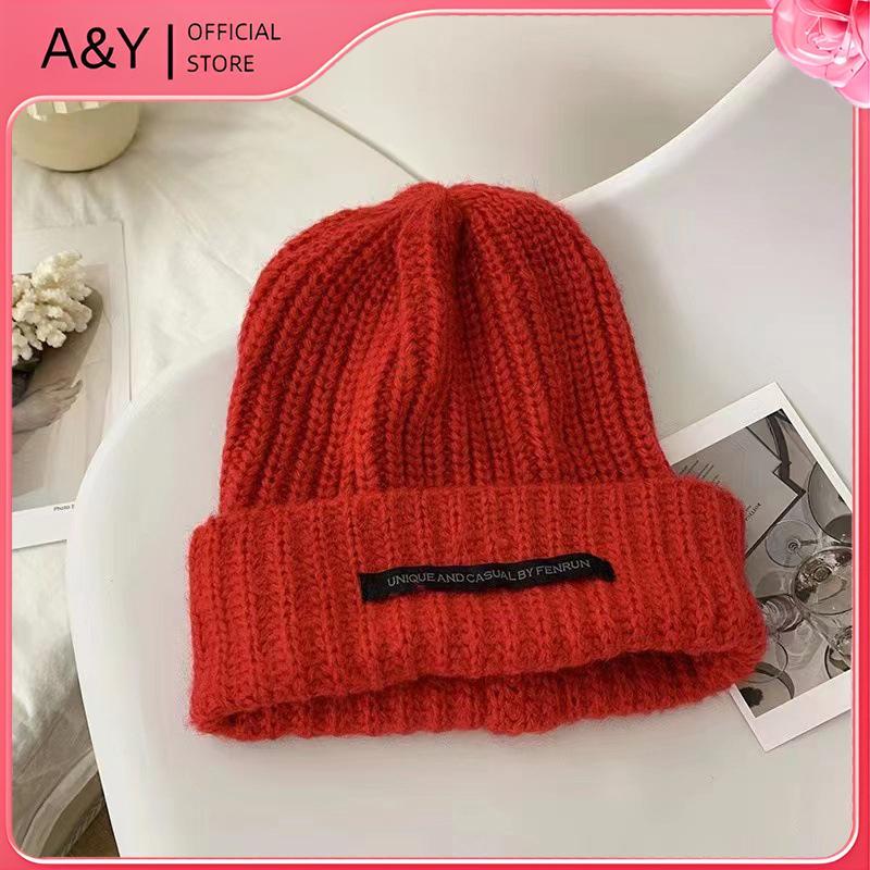 A & Y Mũ Len Mohair Unisex, Thiết Kế Hoang Dã, Ấm Áp Cho Thời Tiết Lạnh