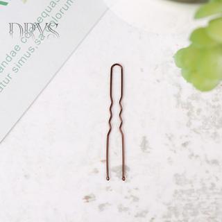 (TFT) 50 Cái / bộ Tóc Sóng Hình Chữ U Bobby Pin Barrette Salon Kẹp Tóc MỚI