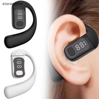 [Hộp lưu trữ] Tai nghe không dây Móc tai Tai nghe Chống nước HD Gọi Mic HiFi Stereo Âm thanh vòm Giảm tiếng ồn Headse Đẹp