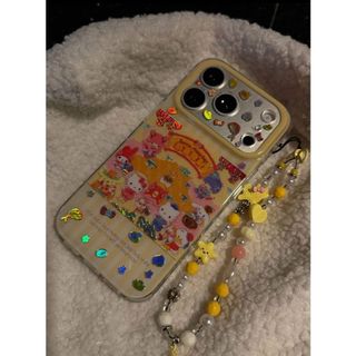 Ốp điện thoại Double Gilt năm mới Sanrio iphone17pro trọn gói iPhone16 / 15 / 14 Hot Girl 17