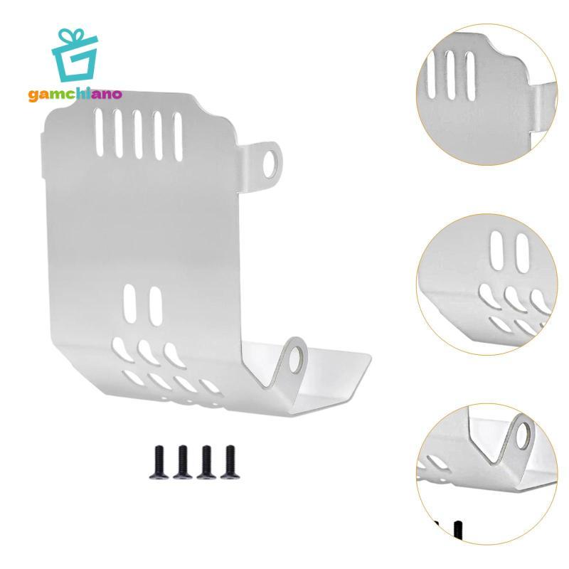 Gamchiano RC Xe Máy Giáp Bảo Vệ Nâng Cấp Một Phần Thép Không Gỉ Khung Xe Giáp Bảo Vệ Vỏ Servo Tấm Trượt Cho 1: 4 Promoto-mx