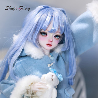 1 / 4 Bóng Khớp Búp Bê Sadie Nước Xanh Nàng Tiên Cá Core Anime Cô Gái Giả Tưởng Đại Dương Nữ Trọn Bộ Đầu Nhựa Điêu Khắc Shugafairy