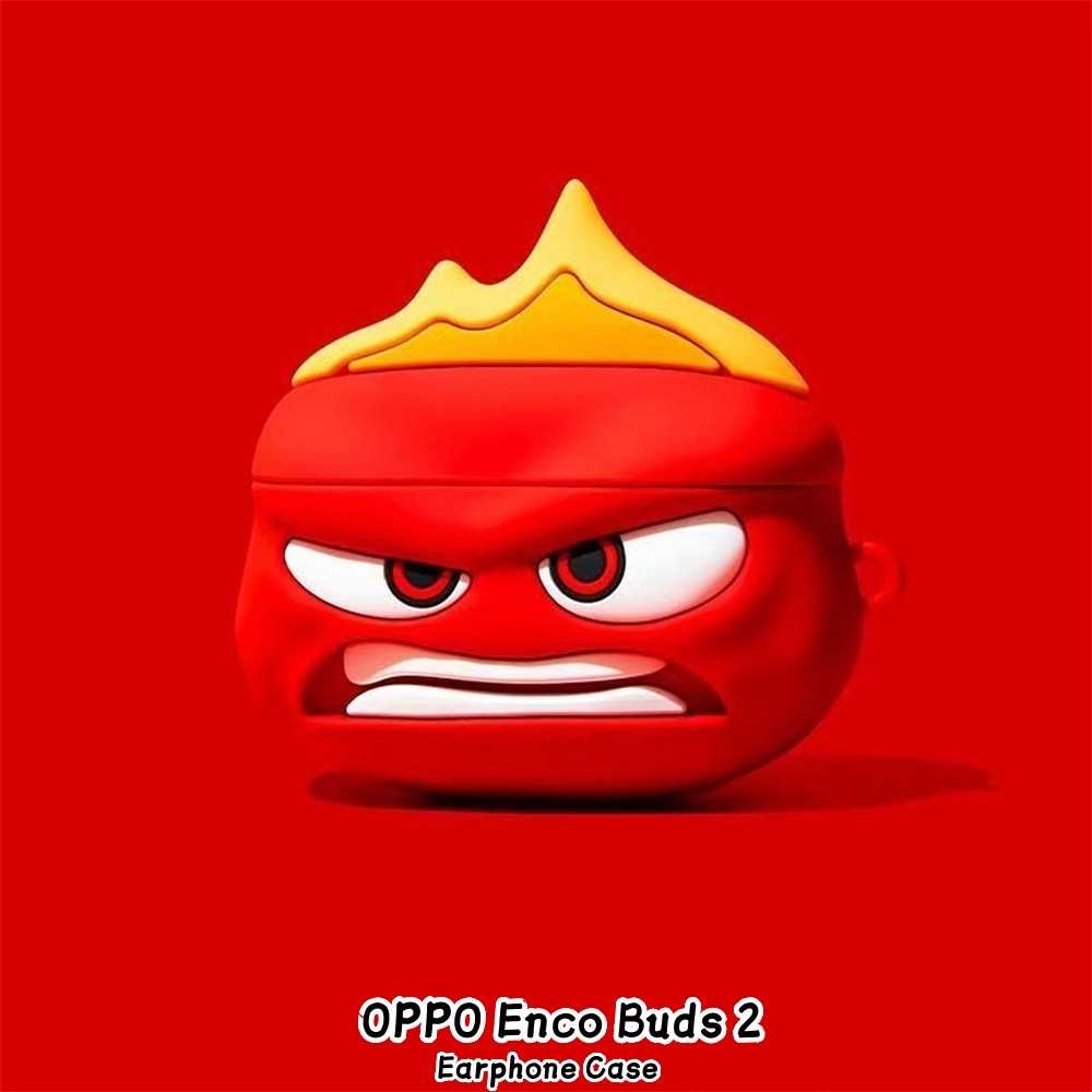 [Ngôi sao tương lai] Dành cho OPPO Enco Buds 2 Vỏ silicon mềm Vỏ tai nghe hoạt hình mát mẻ NO.7